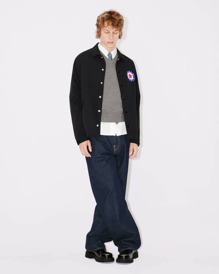 Shop Kenzo ' Target' Coach Jacket In Black
