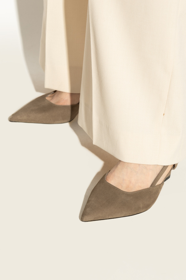 Stuart Weitzman Pointed High Heel Sandals