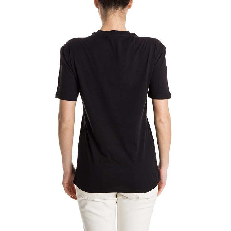 Shop Mcq By Alexander Mcqueen Logo Printed T-shirt In Black