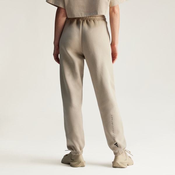Adidas By Stella Mccartney Loose Sweatpants In Nude