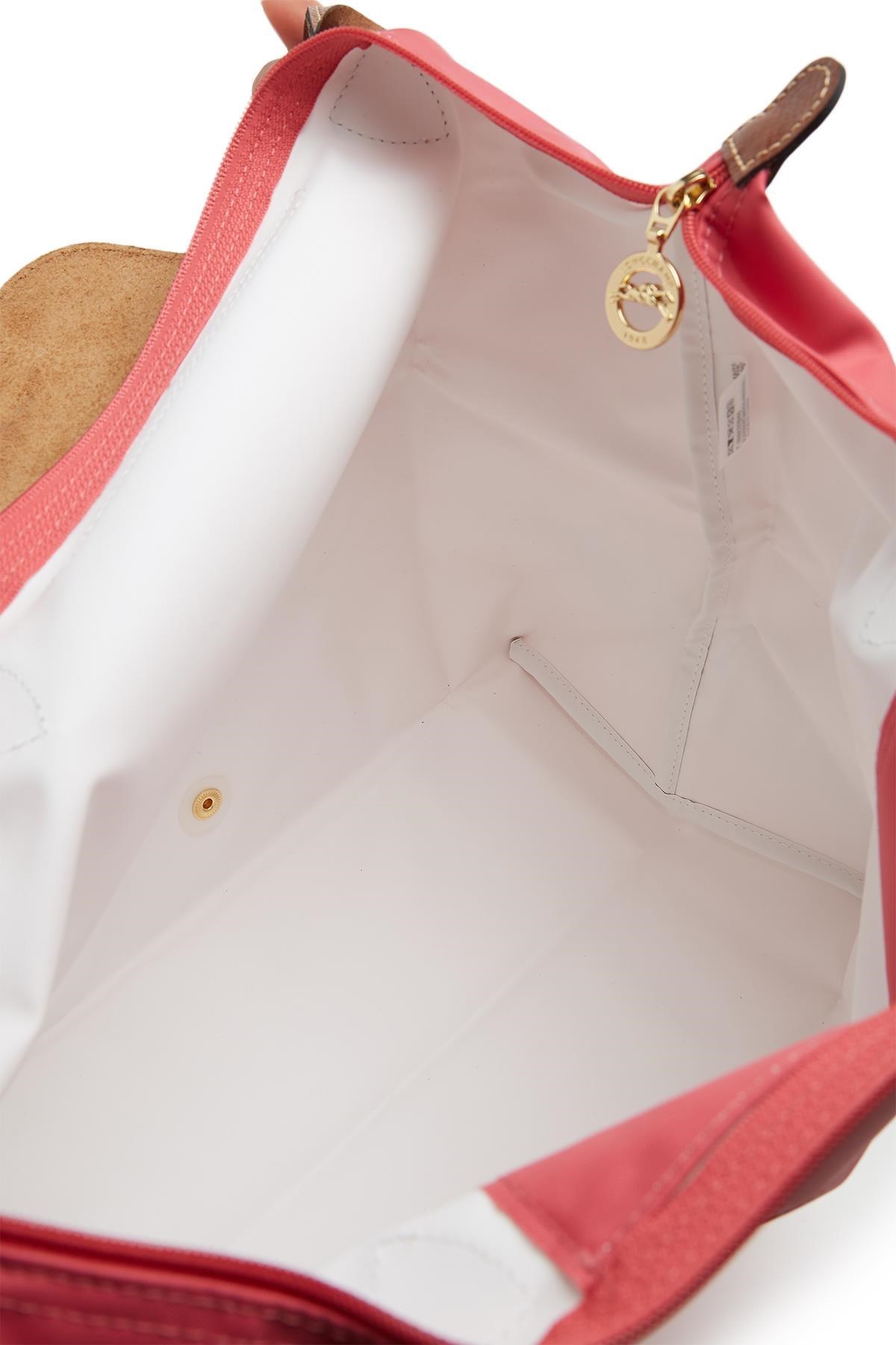 Longchamp Foldable Design Handbag In Red