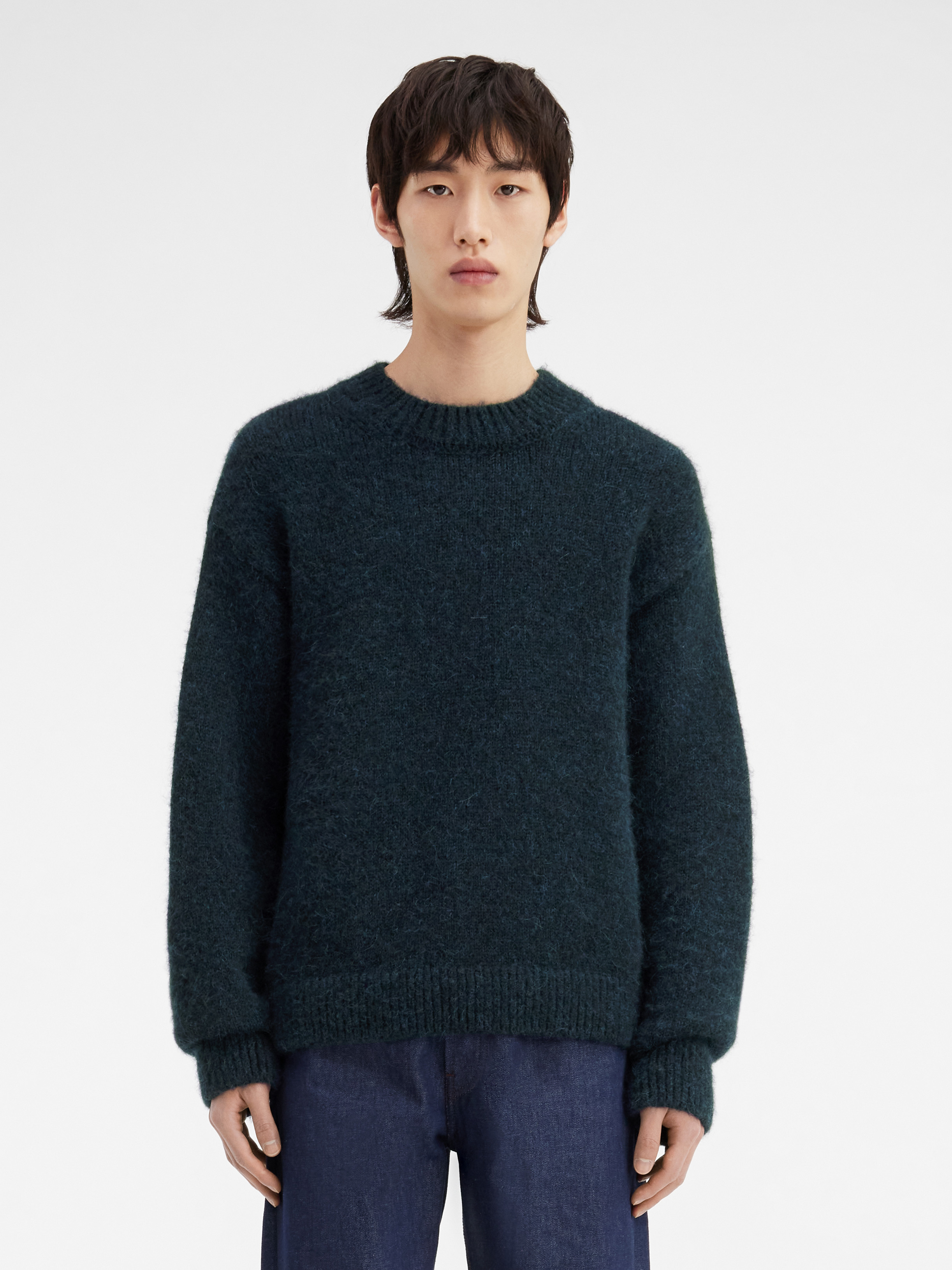 Jacquemus La Maille Pavane Jacquard Jumper In Black