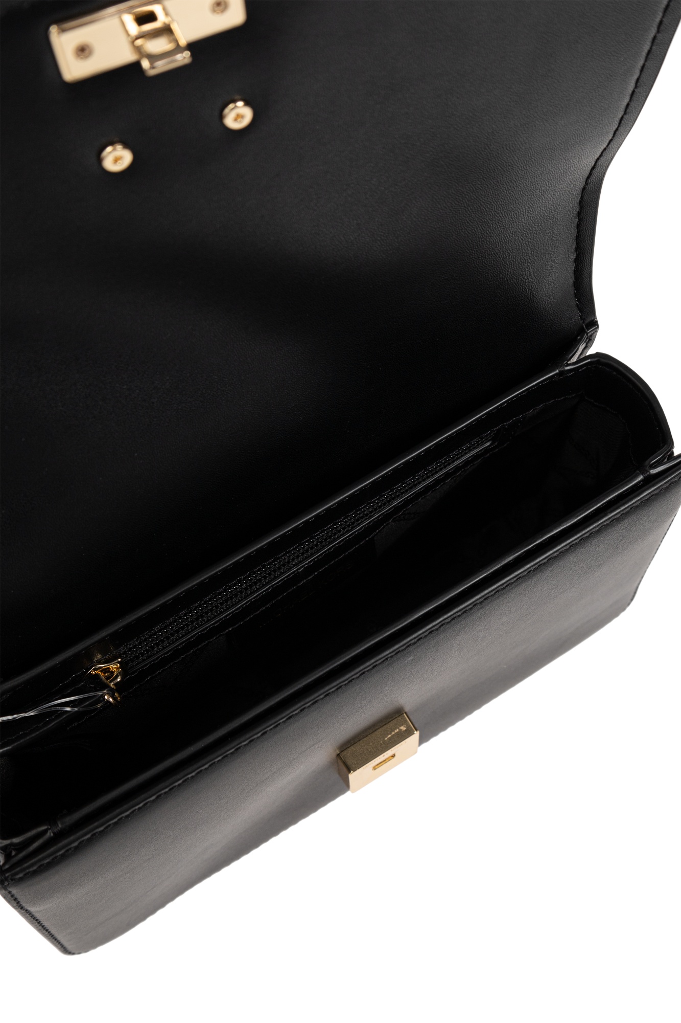 Michael Kors Logo-plaque Leather Tote Bag In Black