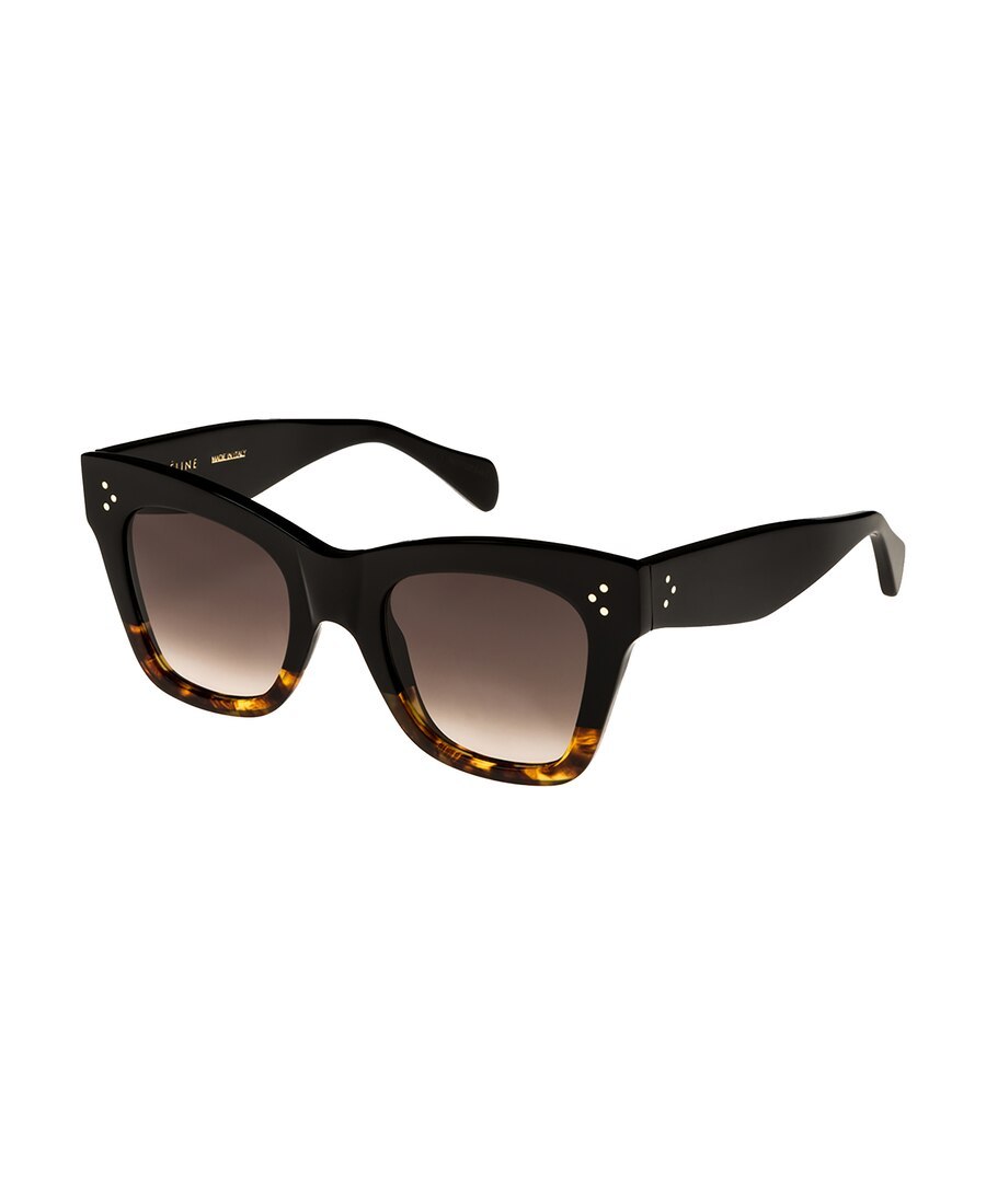 Celine Cat's Eye Frame Sunglasses In Brown