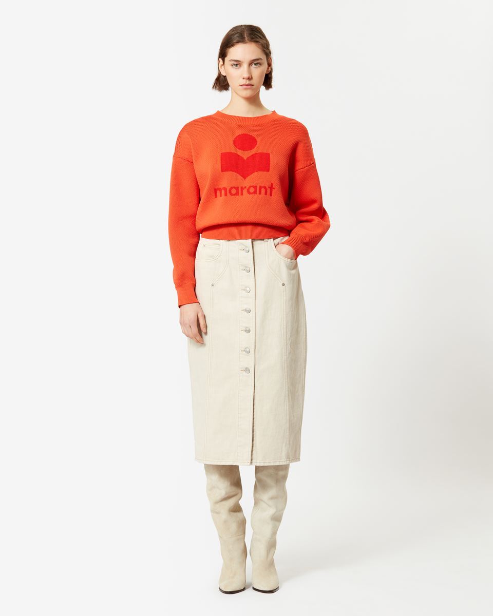 ISABEL MARANT ÉTOILE VANDY DENIM SKIRT