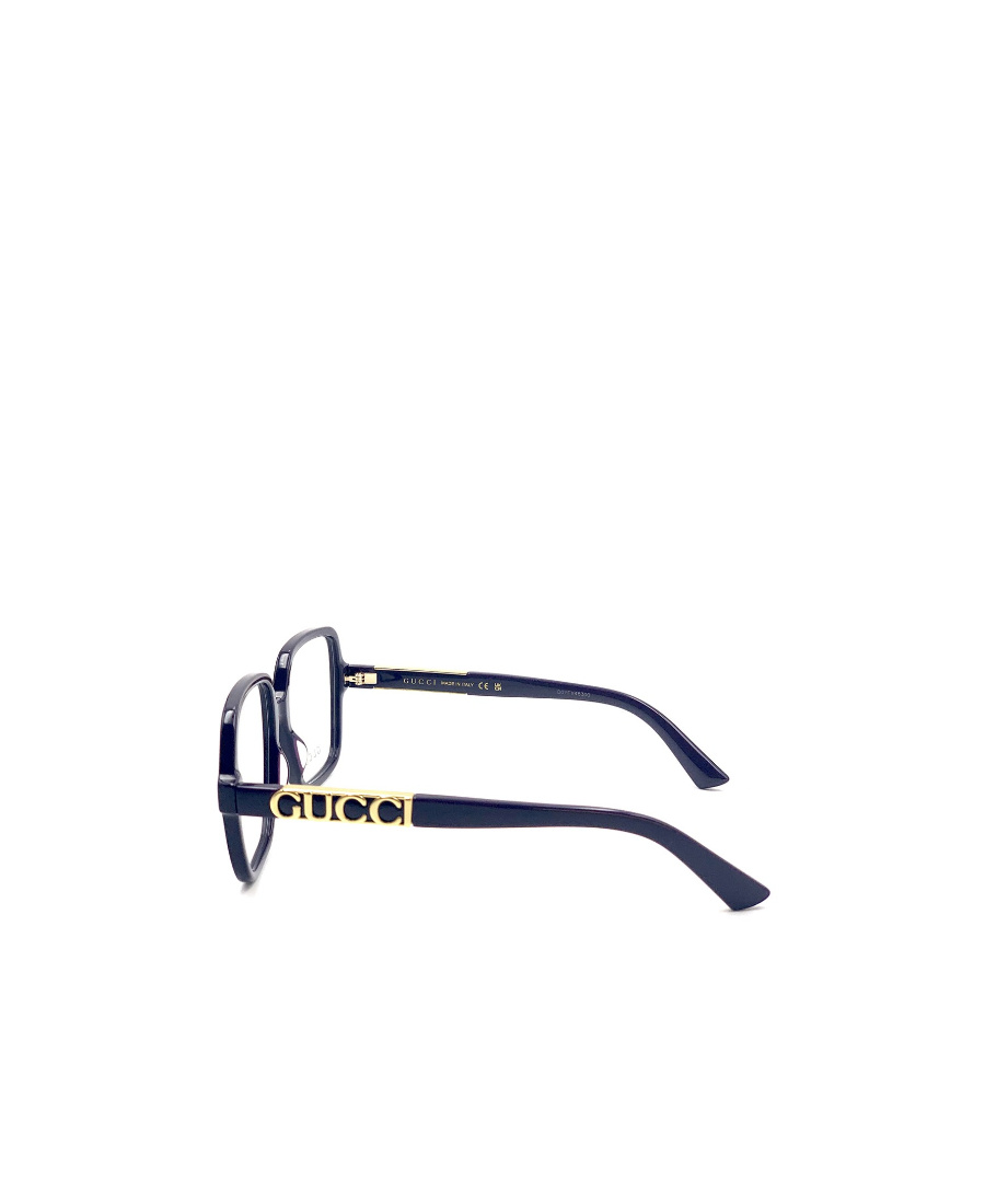 Gucci Eyewear Square Frame Glasses In Gray