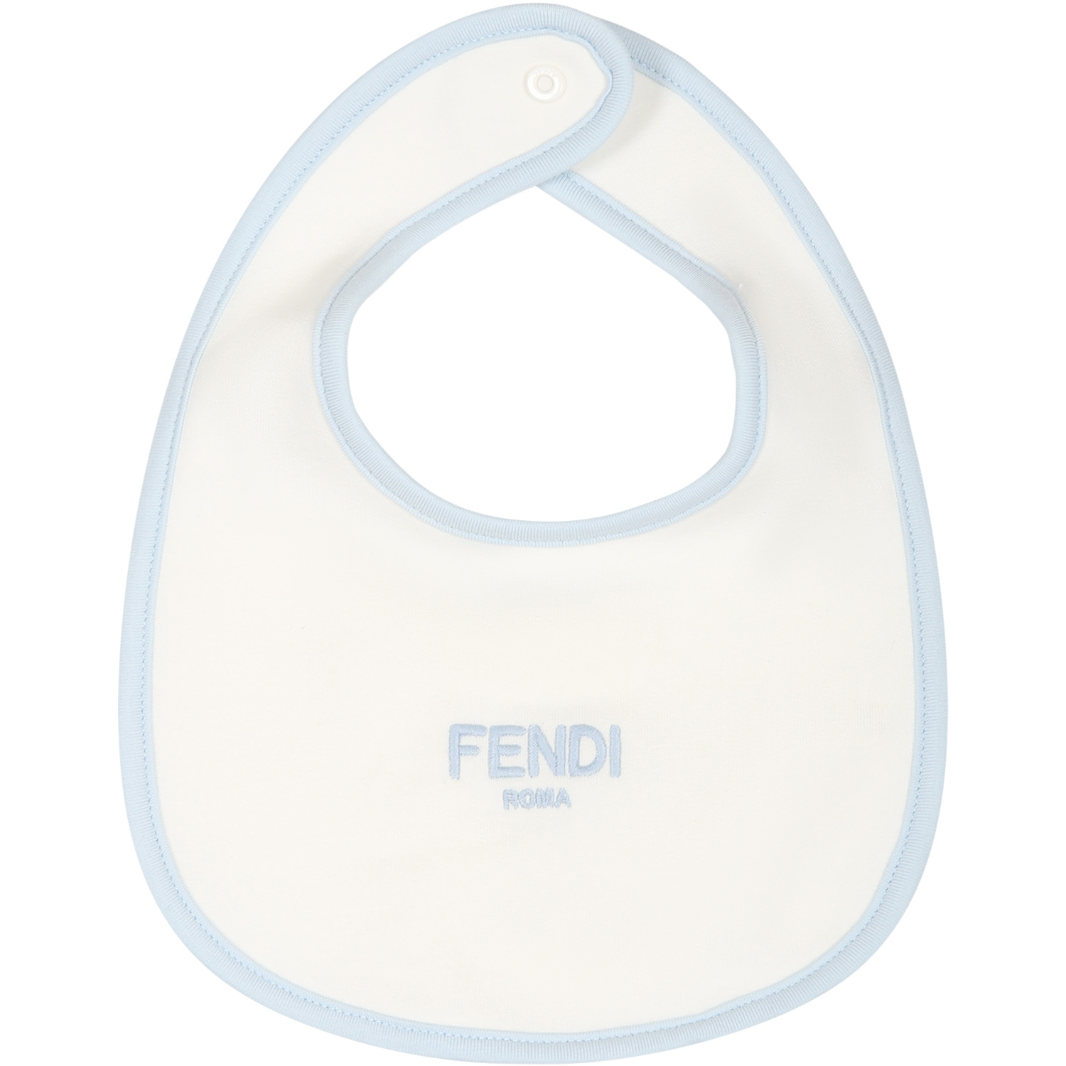 Fendi Three-piece Set Of Logo Jumpsuit In White