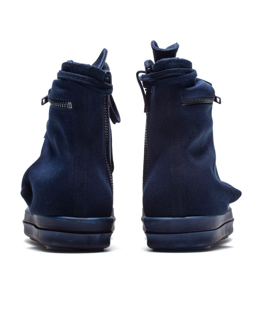 Rick Owens Drkshdw Edfu Cargo High-top Sneakers In Black