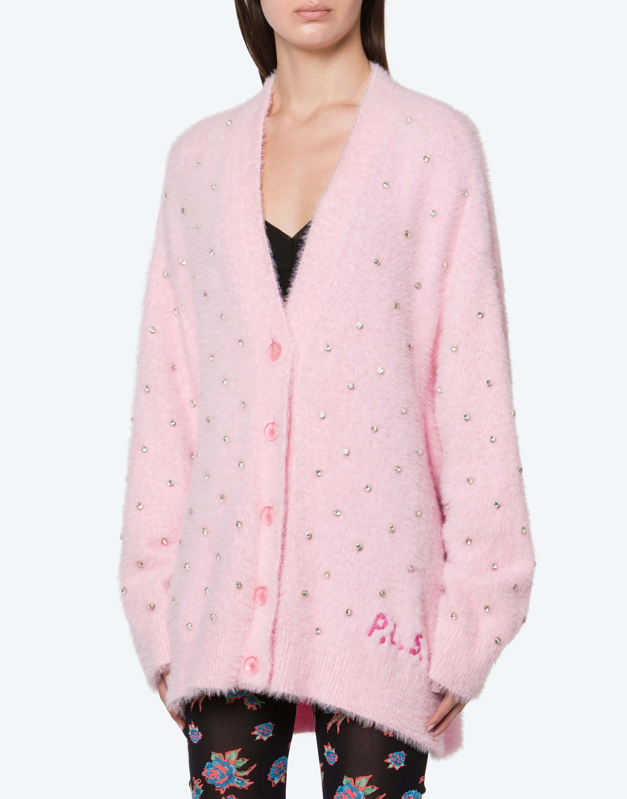 Philosophy Di Lorenzo Serafini Long-sleeved Sweater In Pink
