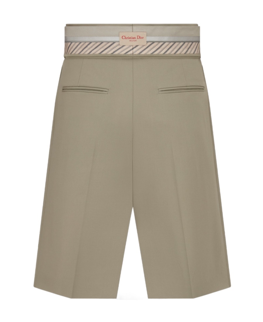 Dior Logo Shorts In Nude