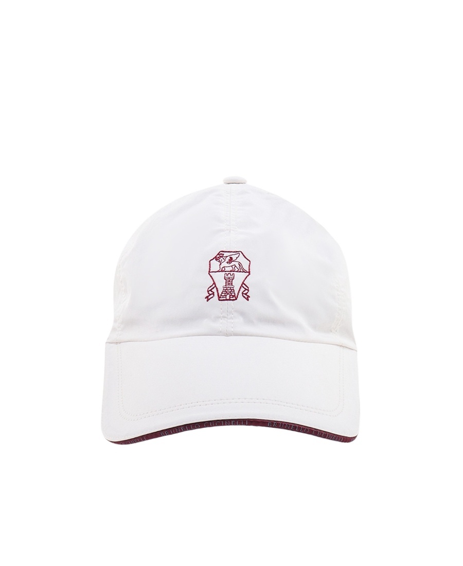 Brunello Cucinelli Logo-embroidered Adjustable-strap Cap In White