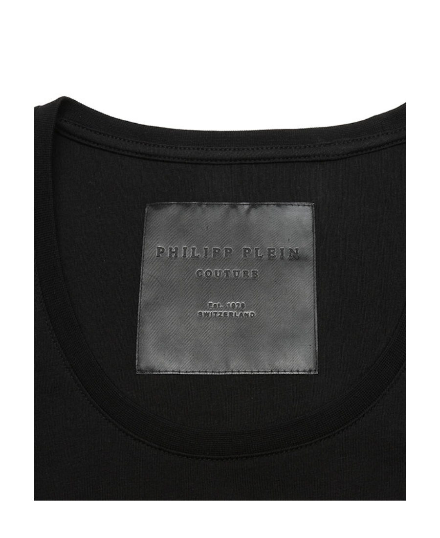 Philipp Plein Logo Detail T-shirt In Black