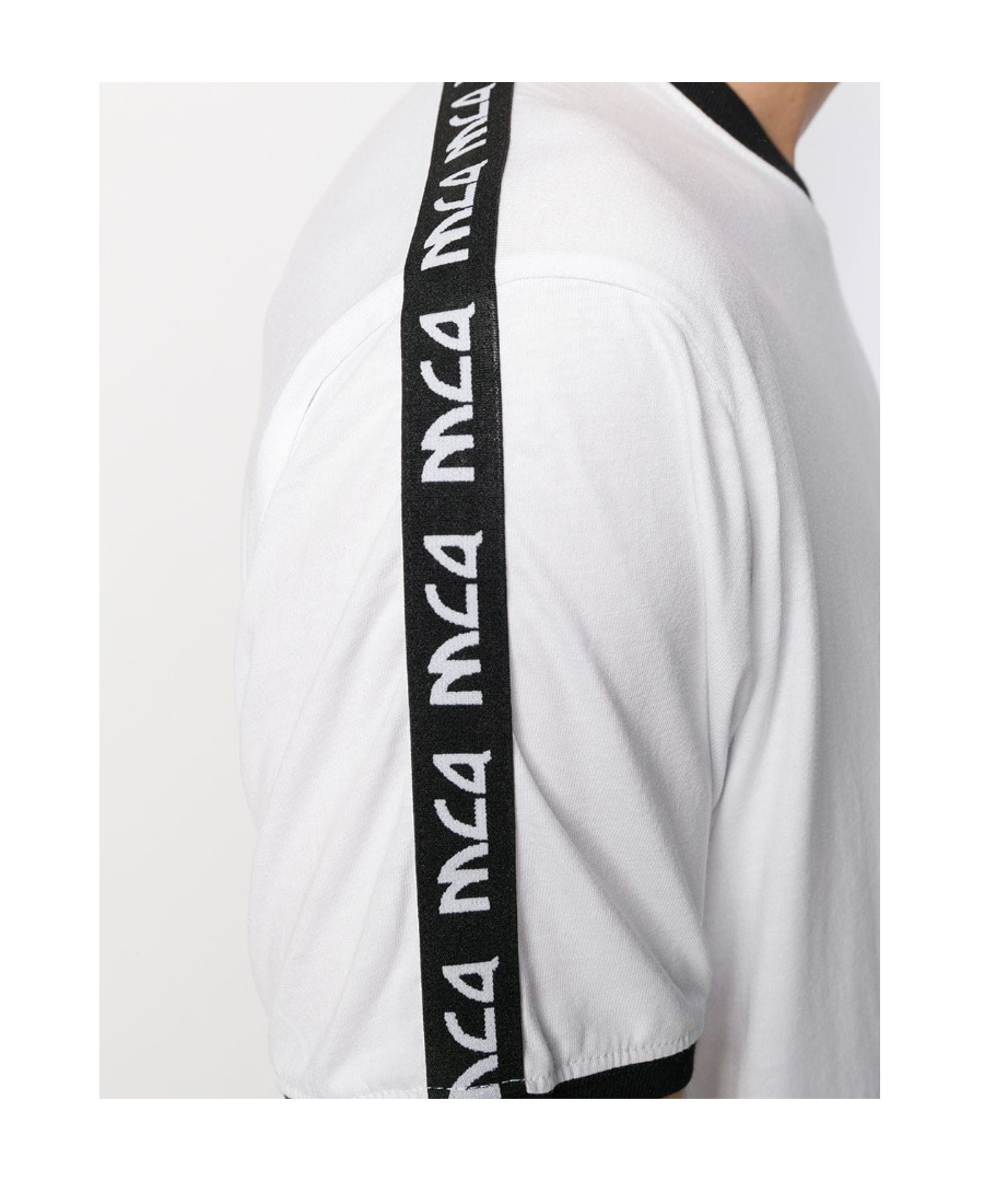 Alexander Mcqueen Logot-shirt In White