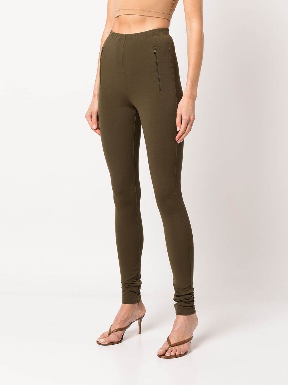 Wardrobe.nyc Zipped Leggings