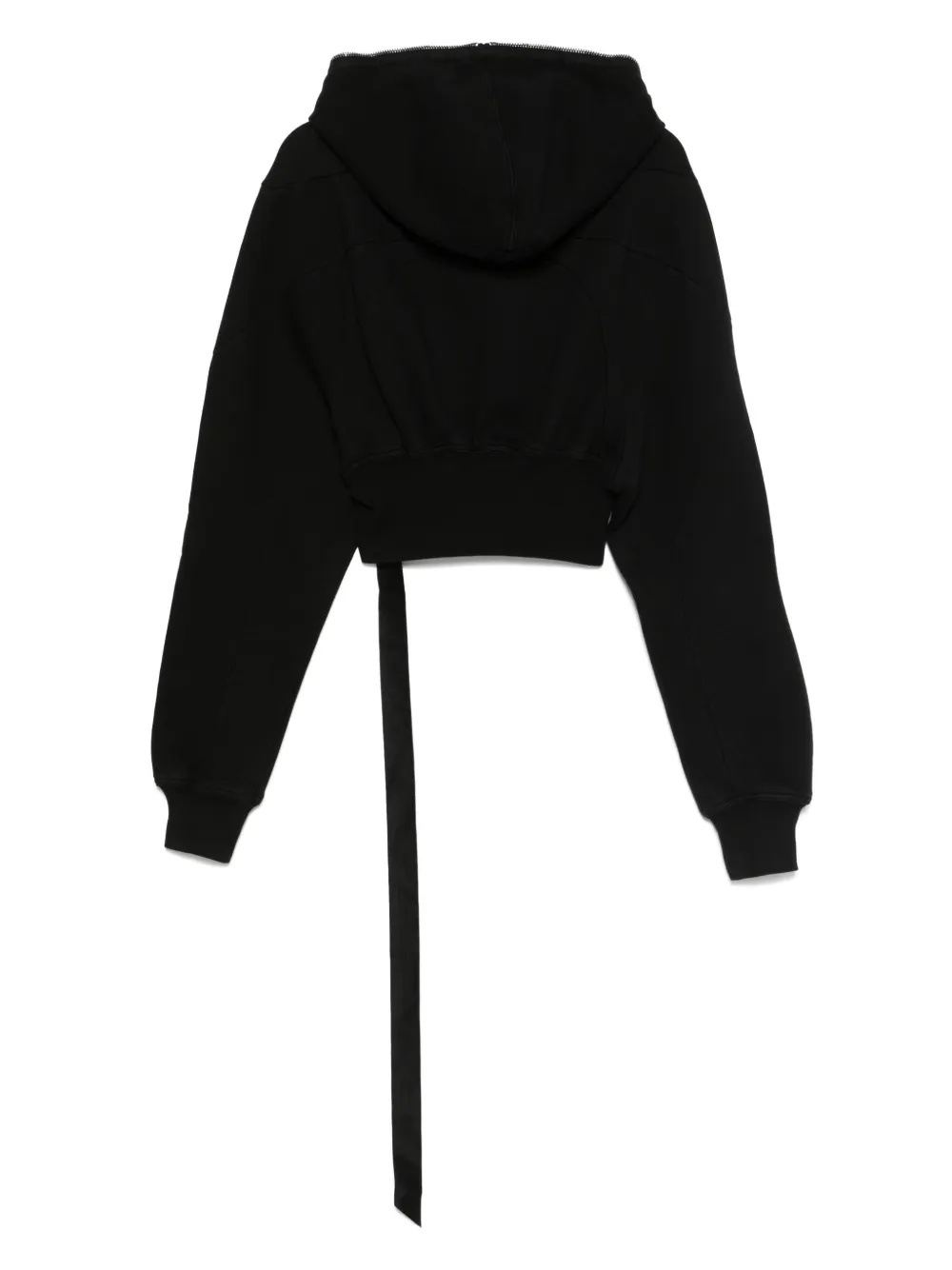 Rick Owens Drkshdw Collage Gimp Hoodie In Black
