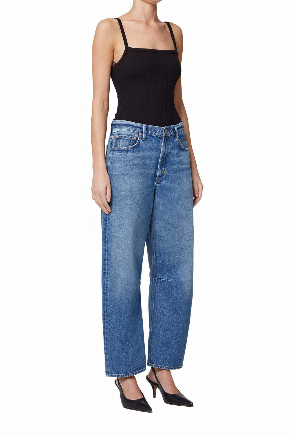 CITIZEN OF HUMANITY BELT-LOOP JEANS