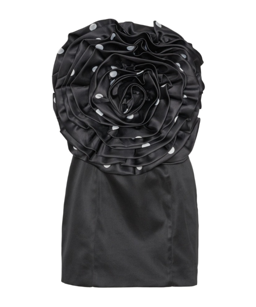 ROTATE BIRGER CHRISTENSEN ROTATE RUFFLED ONE-SHOULDER DRESS