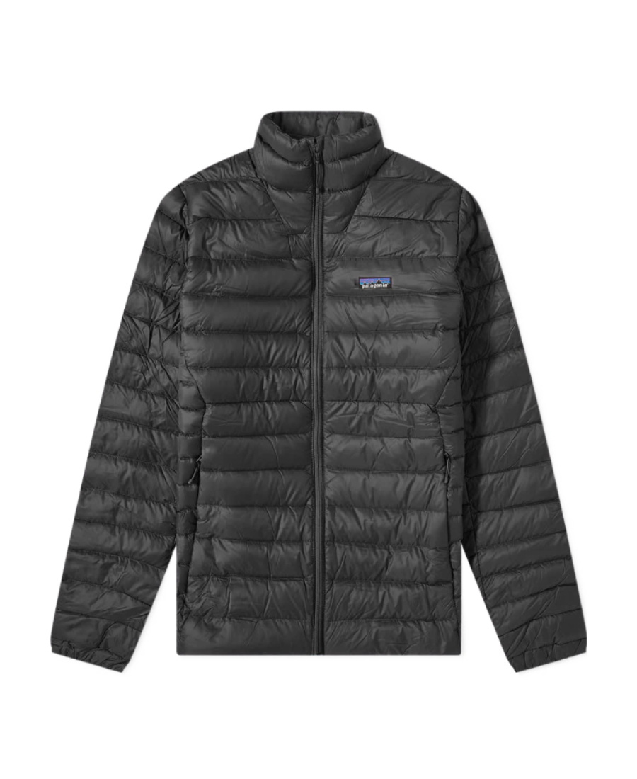 Patagonia Down Sweater Jacket In Black