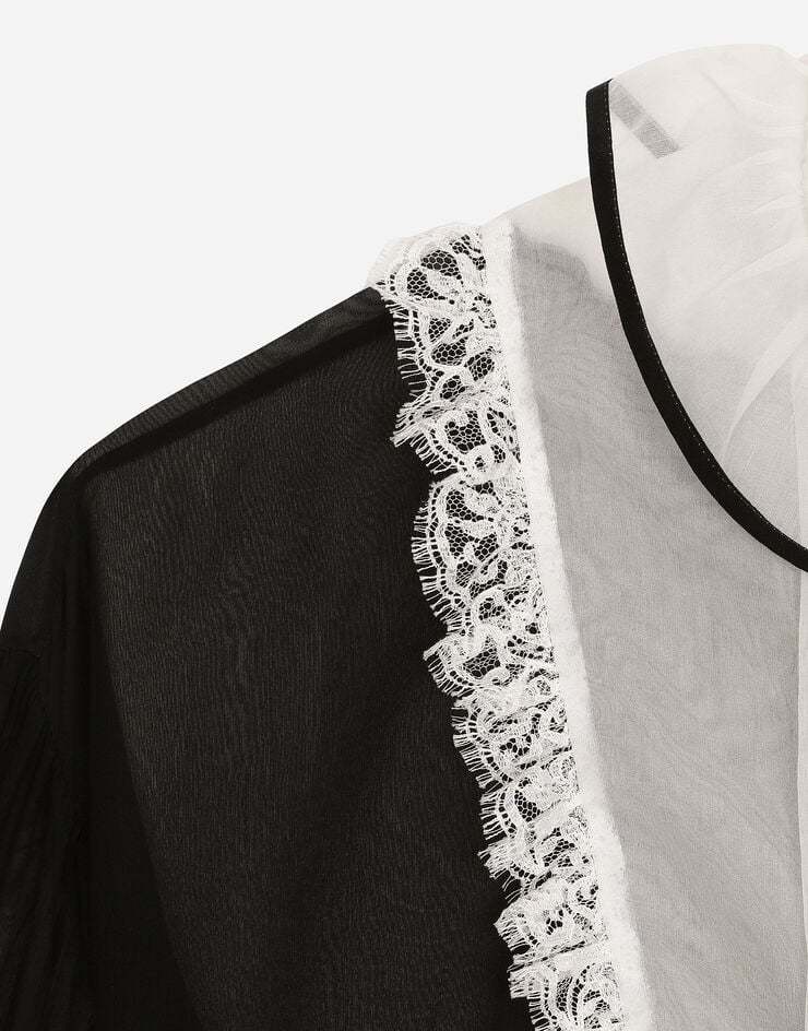 Dolce & Gabbana Long Sleeve Shirt In Black