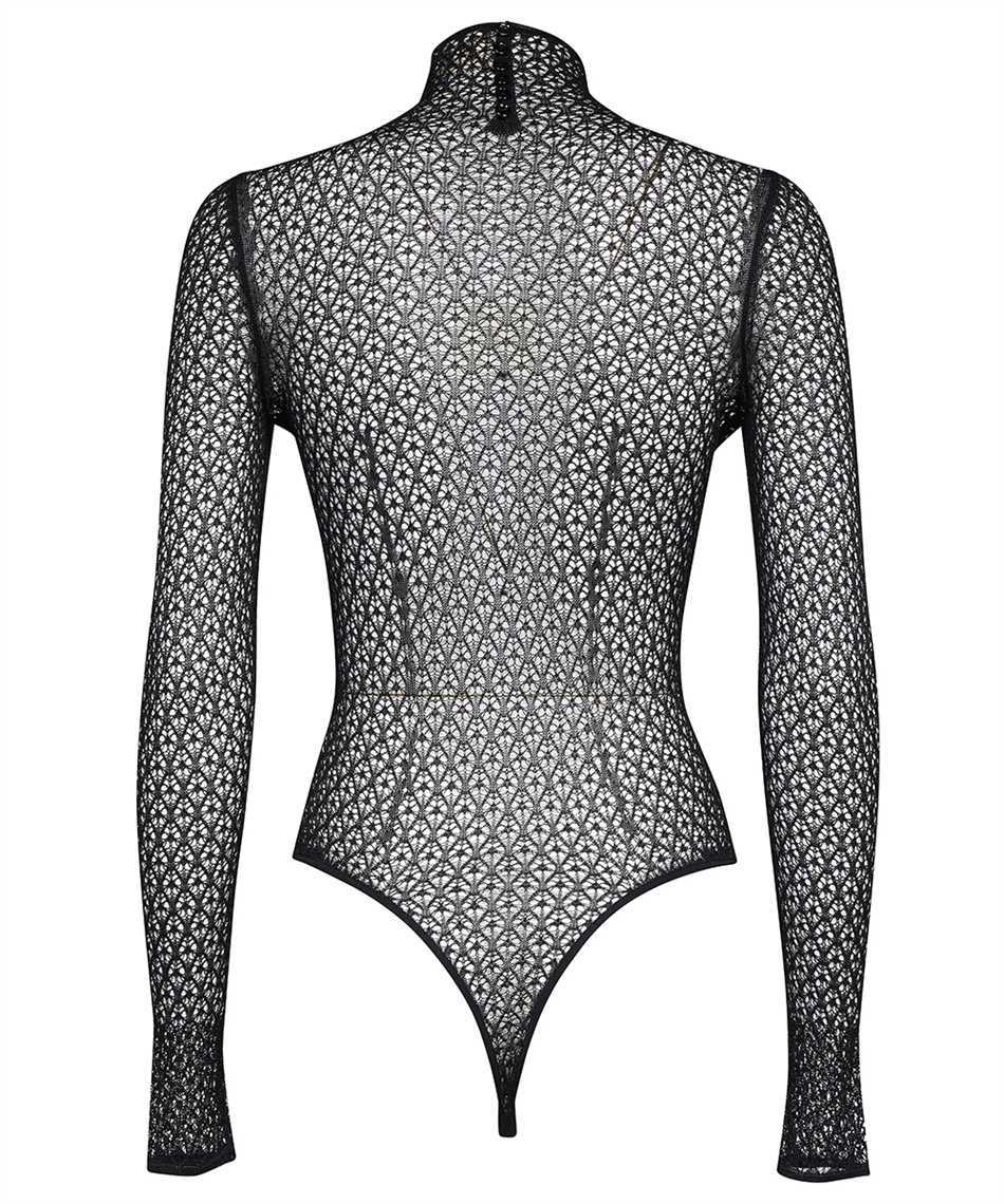 Khaite High-necked Long-sleeved Jumpsuit In Gray