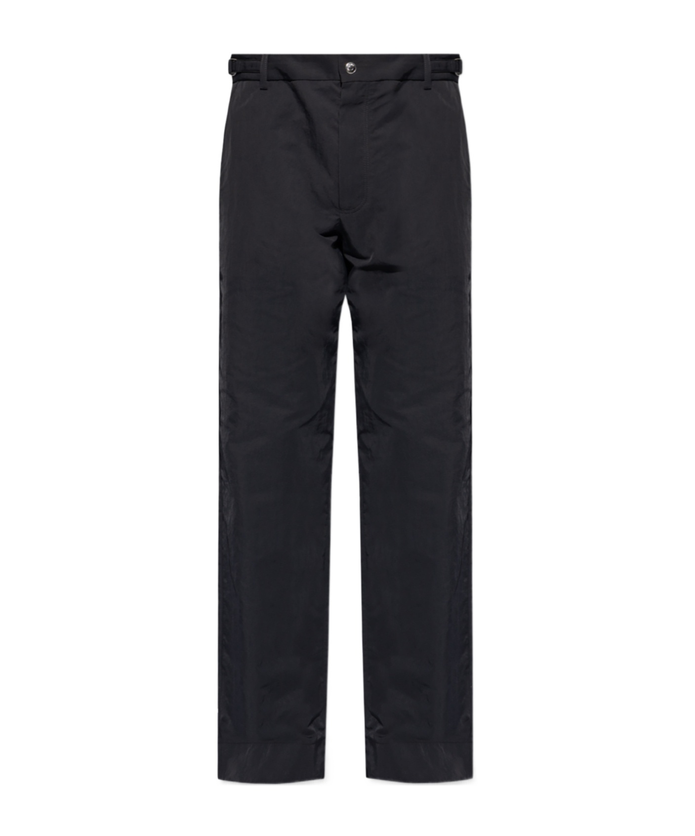 Jacquemus Straight Leg Pants In Black
