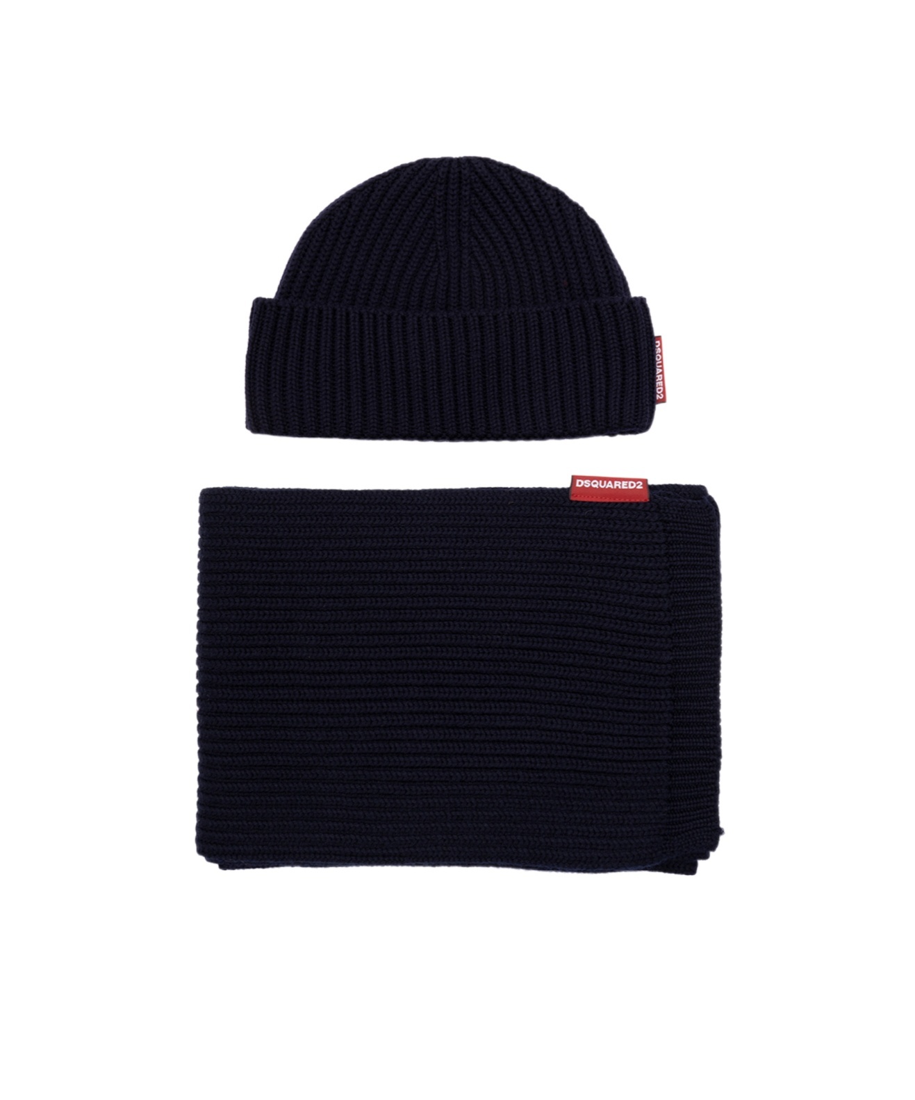 Dsquared2 Men Gift Box Knit Set In Black
