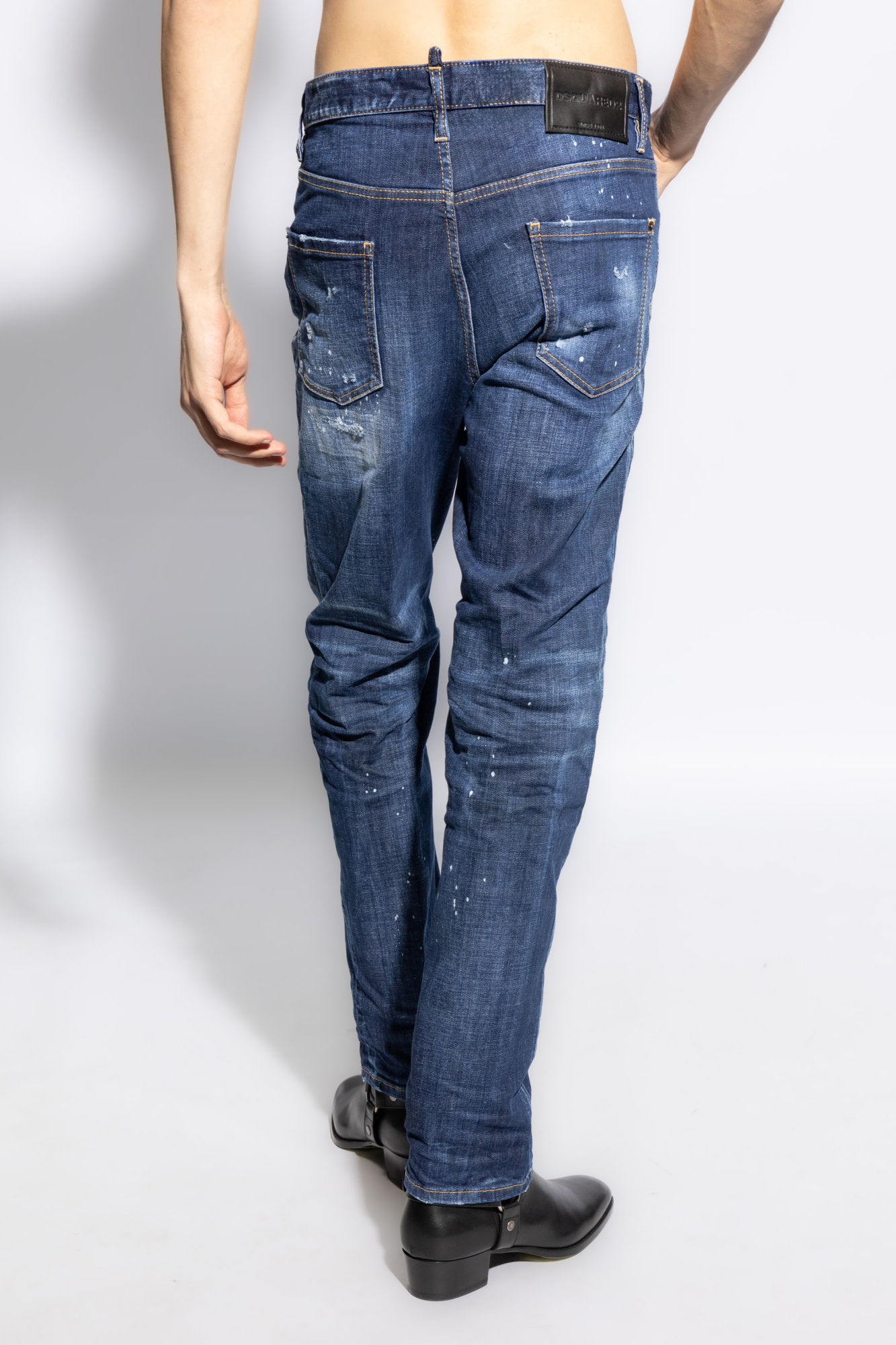 Dsquared2 Blue 642 Jeans In Blue