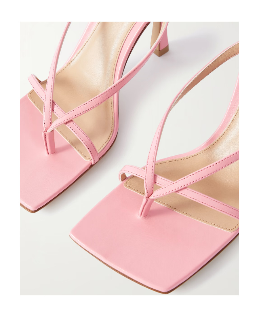 Bottega Veneta Leather Sandals With Straps 10 Cm In 5593