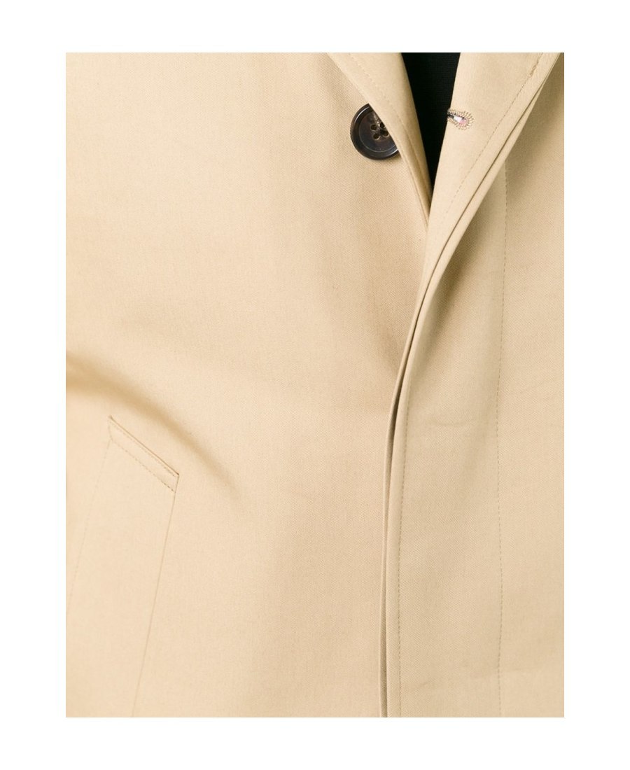Thom Browne Cotton Coat In Brown