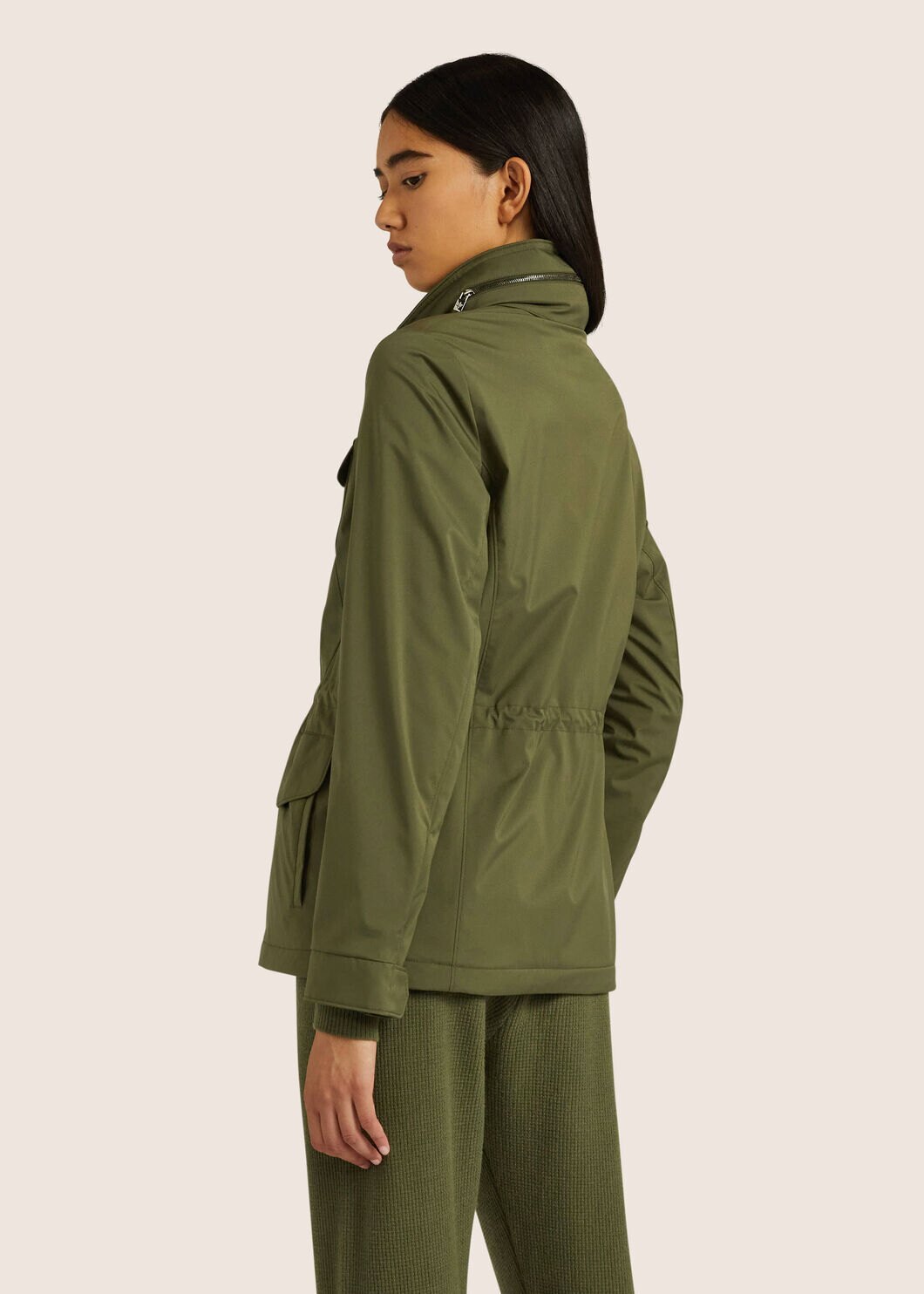 Loro Piana Long-sleeved Double Opening And Closing Casual Jacket In Green
