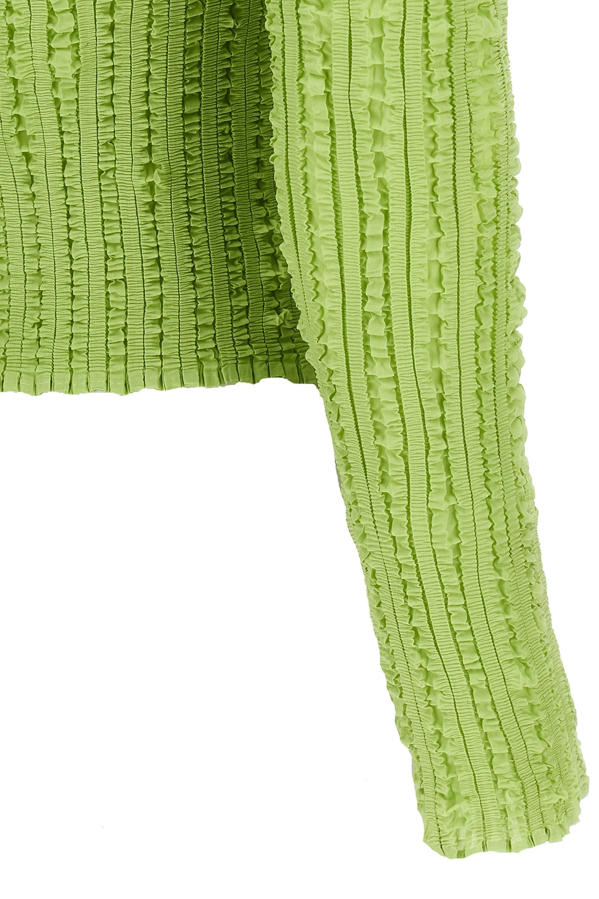 Issey Miyake Jellyfish Pleats Sweaters And Cardigans Green