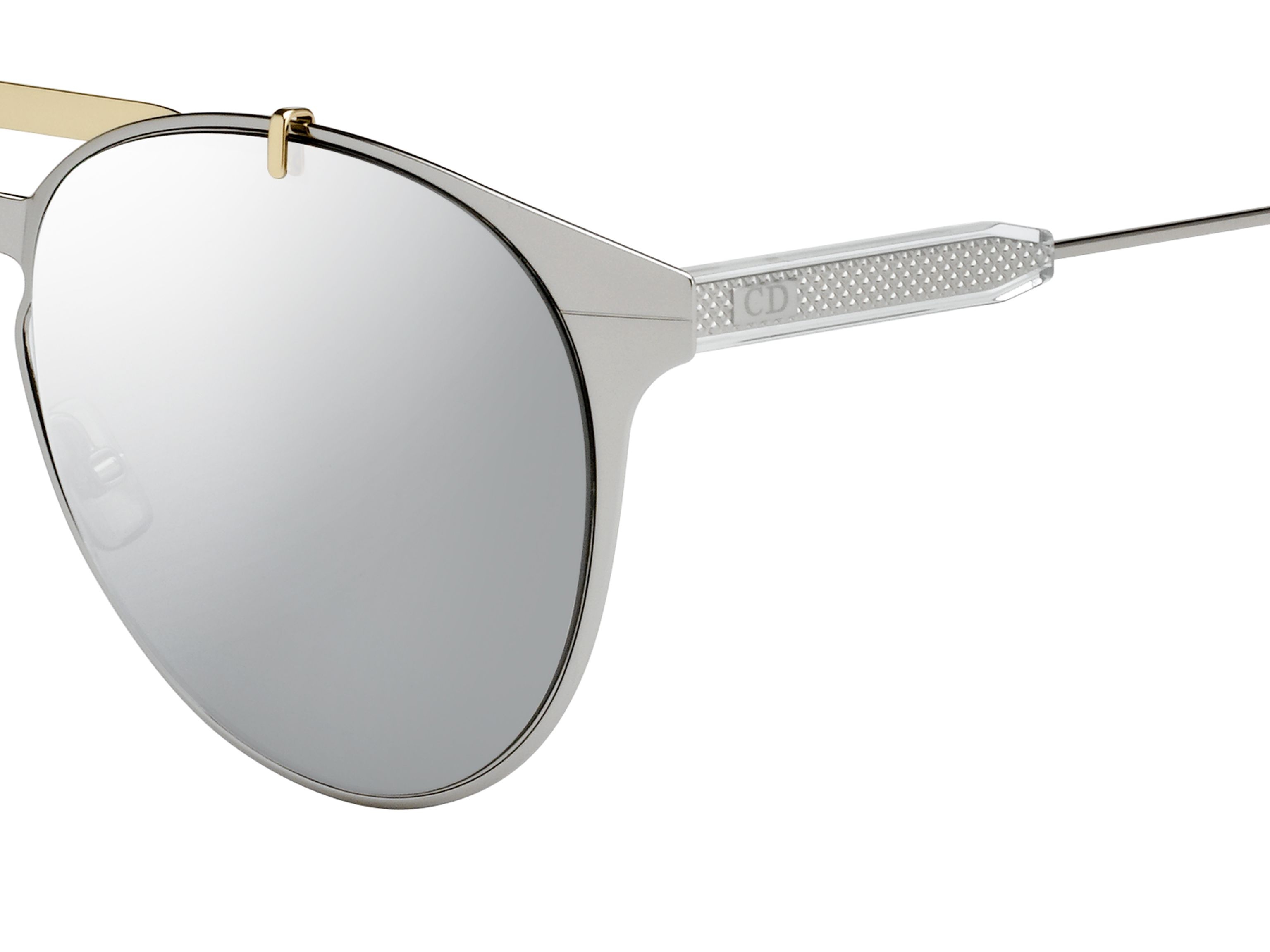 Dior Logo Sunglasses In Gray