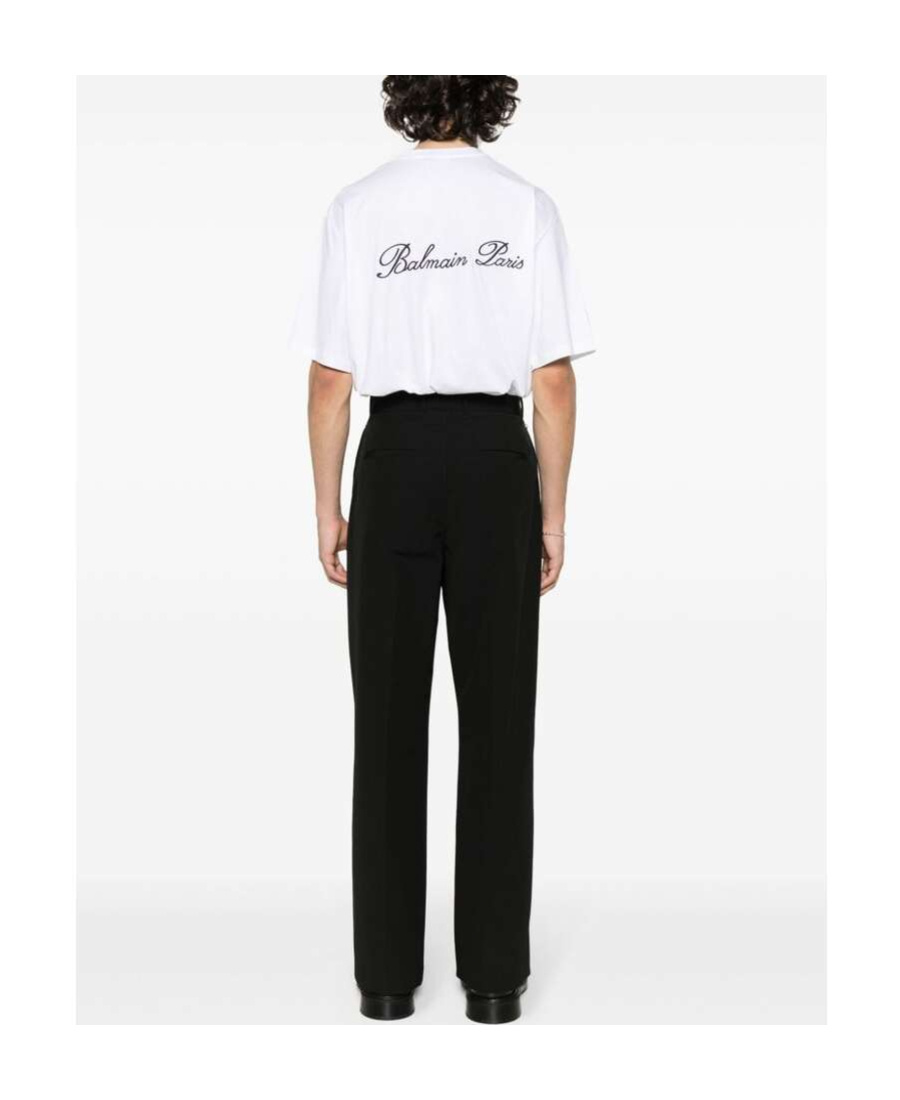Balmain Cotton T-shirt In White