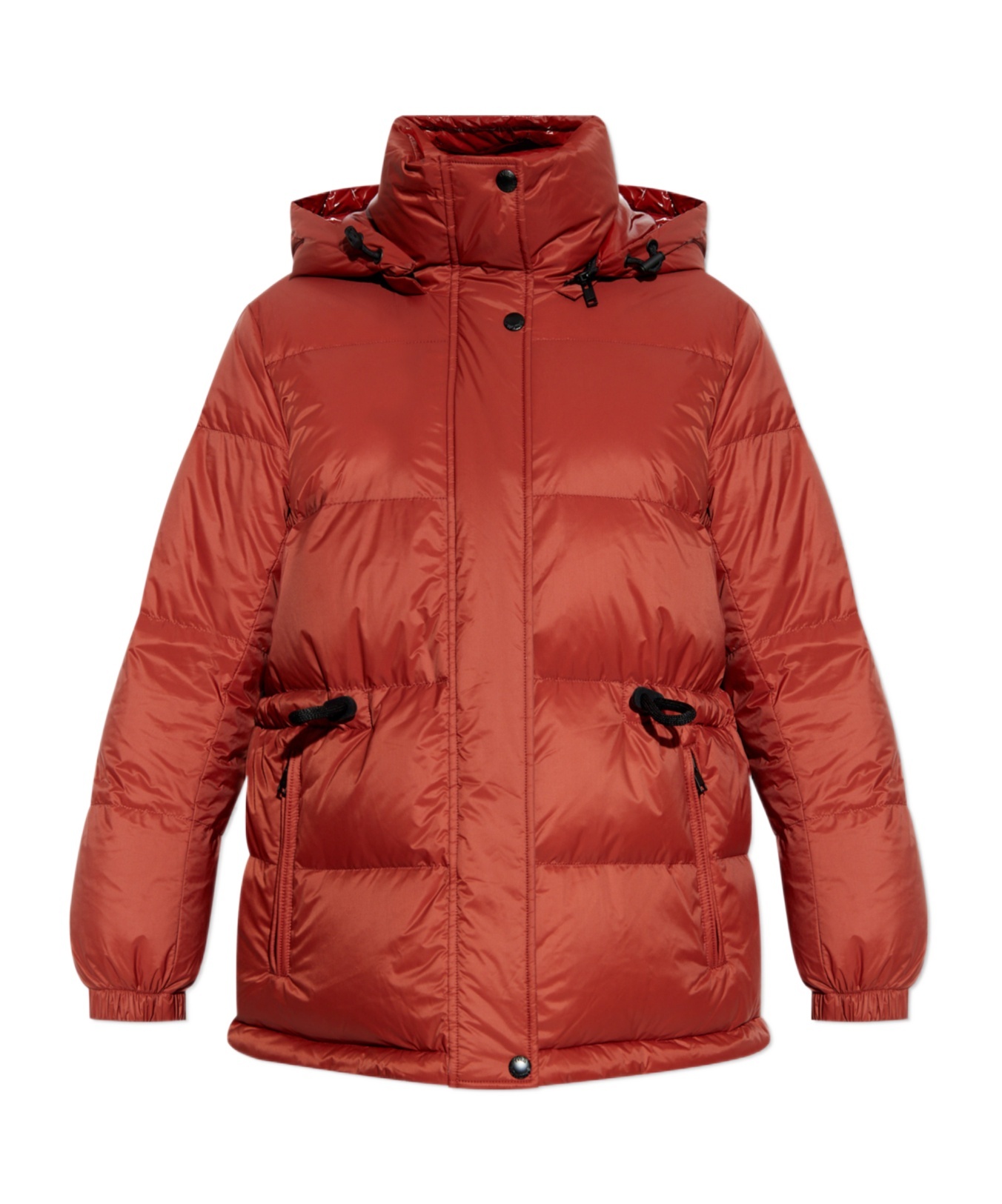 Yves Salomon Reversible Puffer Jacket In Red