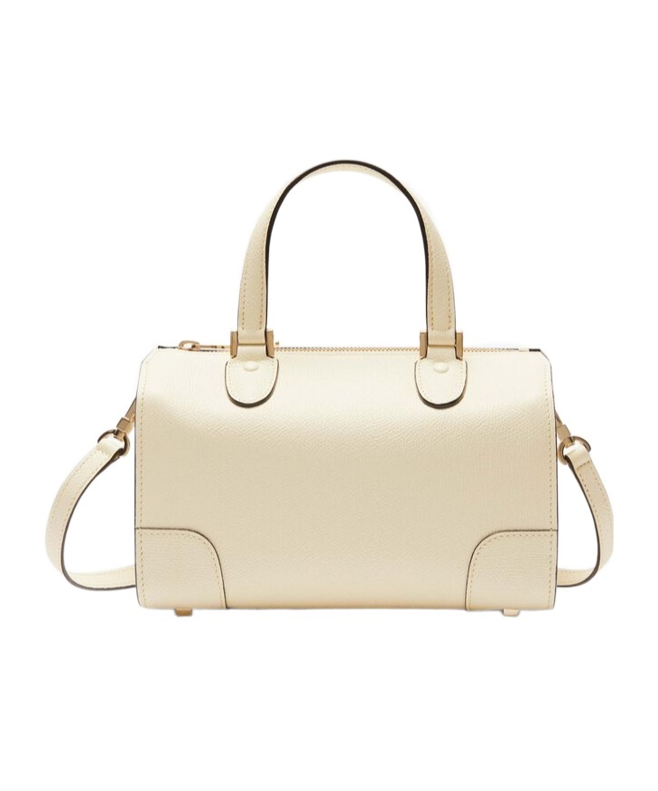 Valextra Babila Boston Bag In Nude