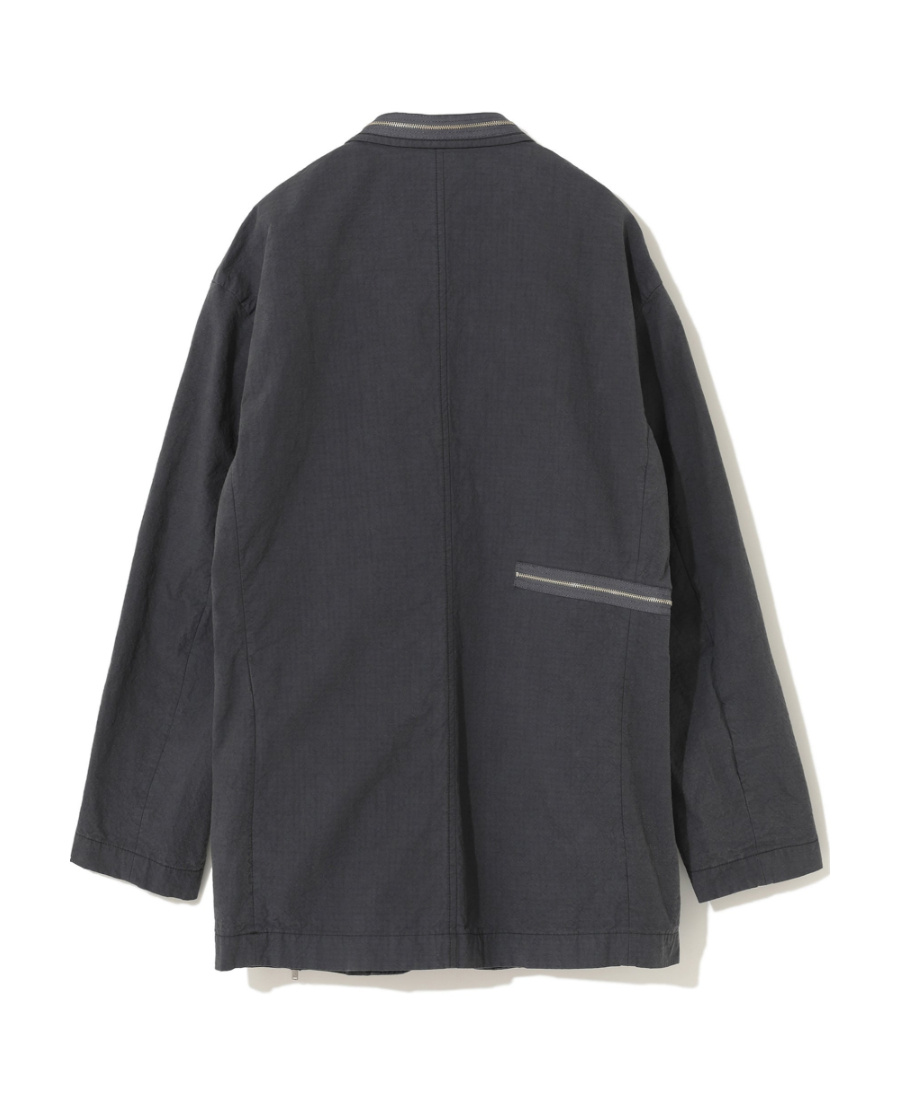 Undercover Dark Grey Cotton Blazer In Black