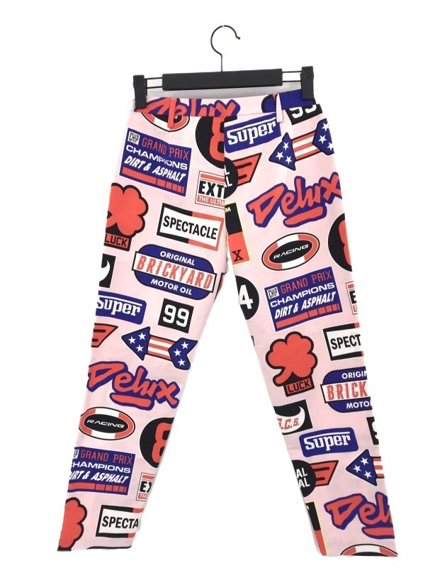 Moschino Printed Jeans In Multicolor