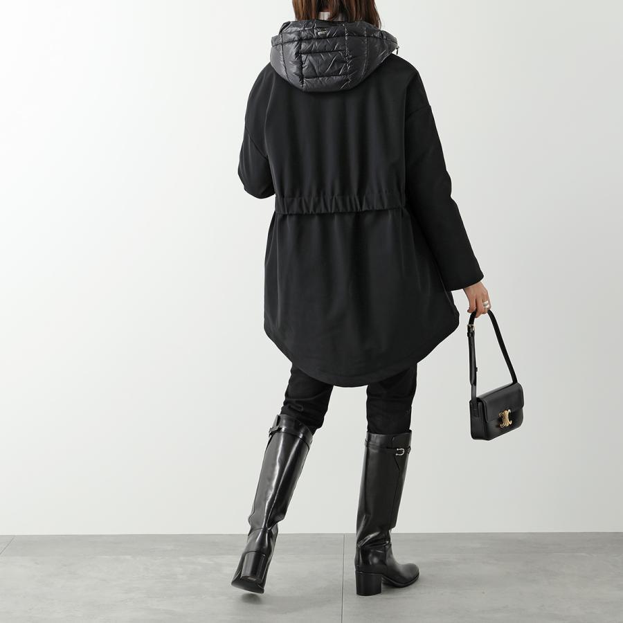 Herno Long-sleeved Down Jacket In Black