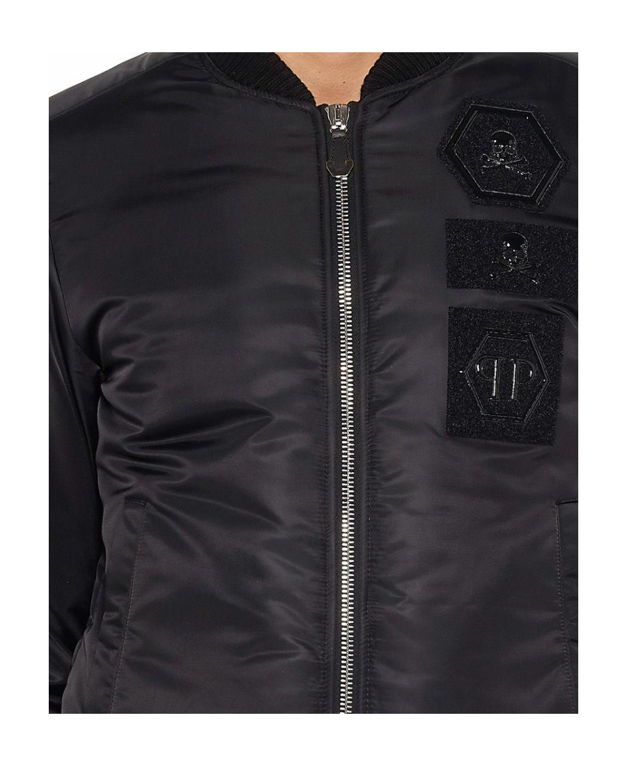 PHILIPP PLEIN LOGO CASUAL JACKET
