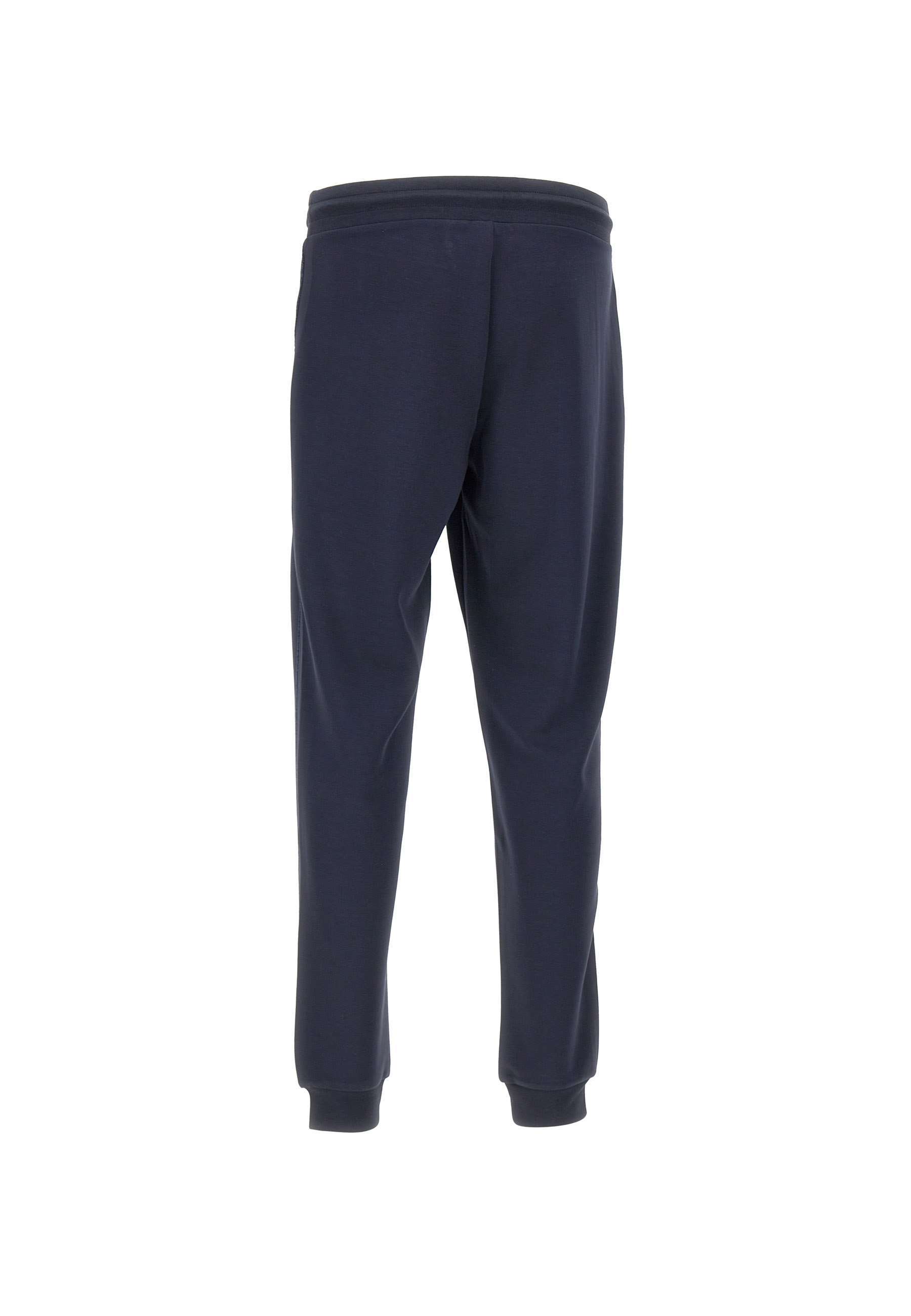 Ea7 Drawstring Sweatpants In Blue