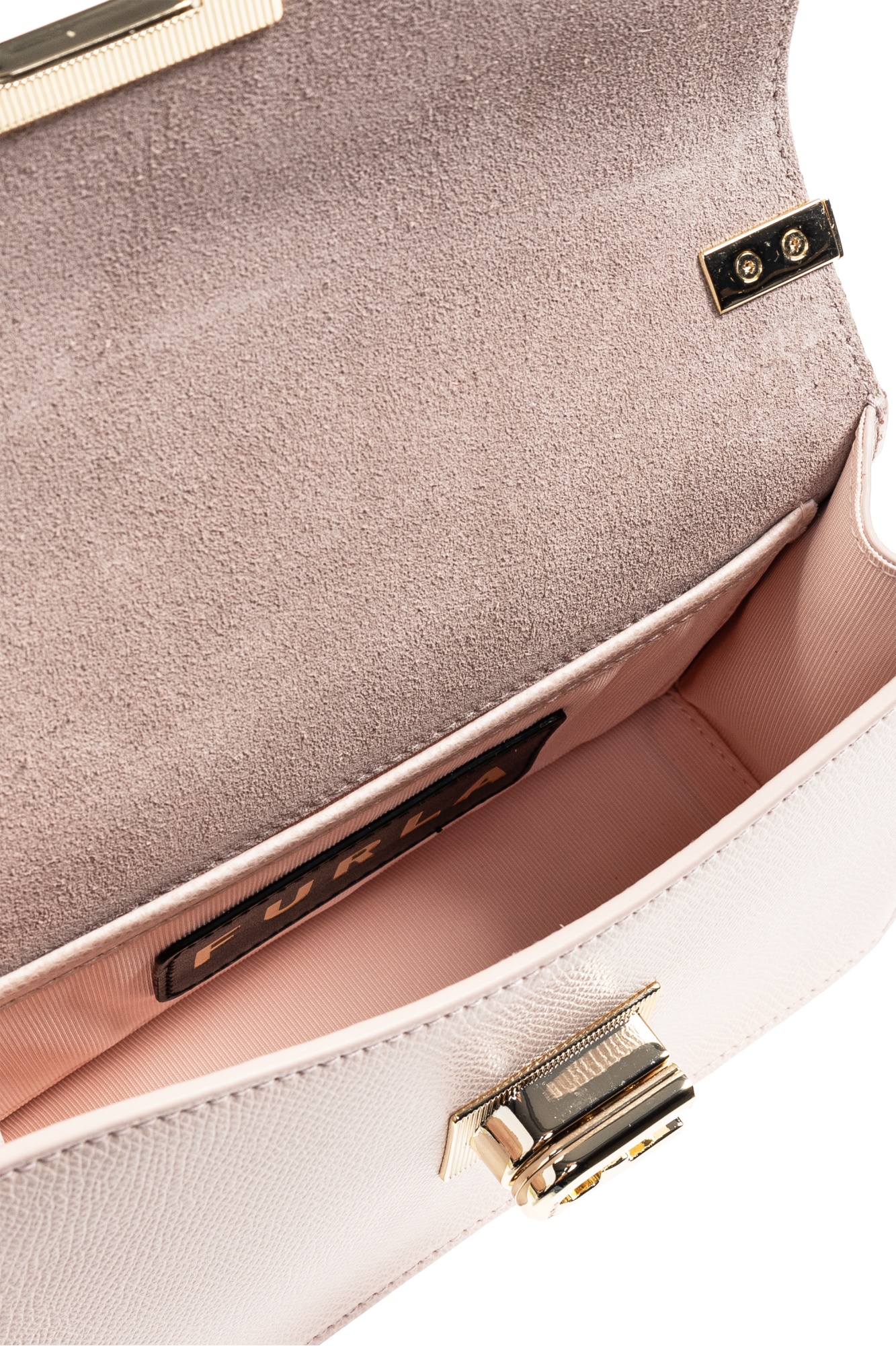 Shop Furla 1927 Shoulder Bag In Nude