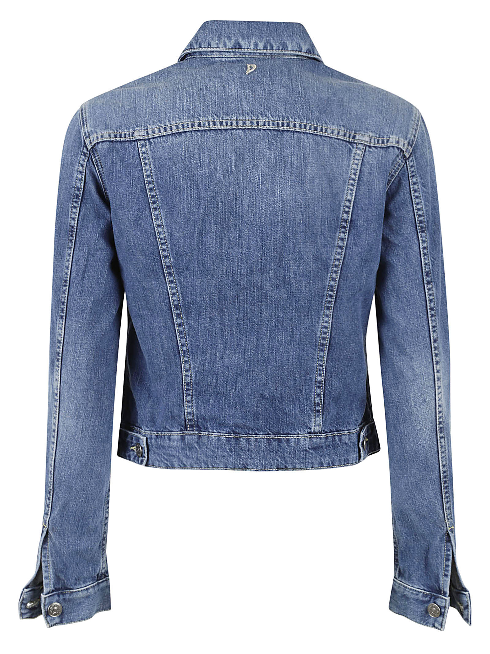 Dondup Denim Jacket In Blue