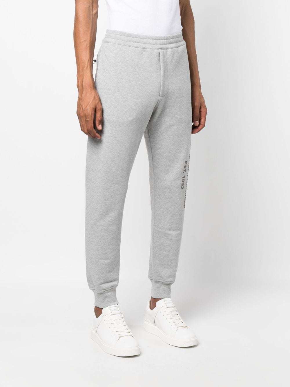 Alexander Mcqueen Logo-print Track Pants In White