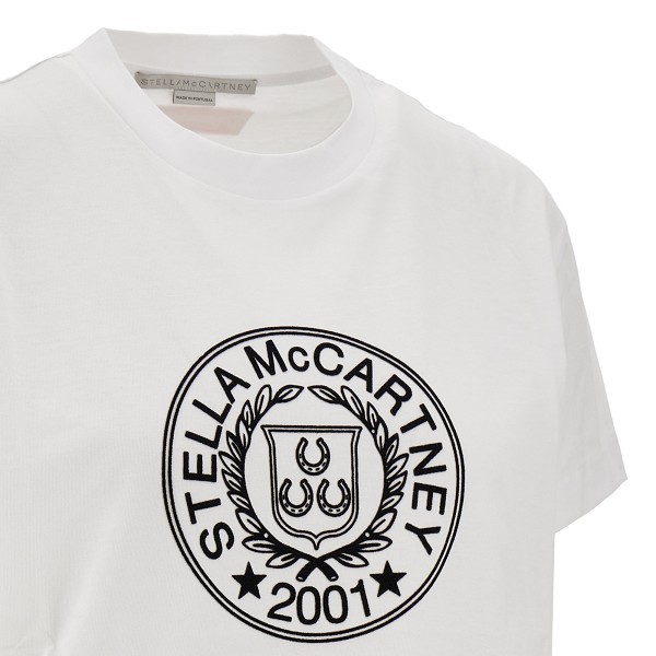 Stella Mccartney Logo T-shirt In White