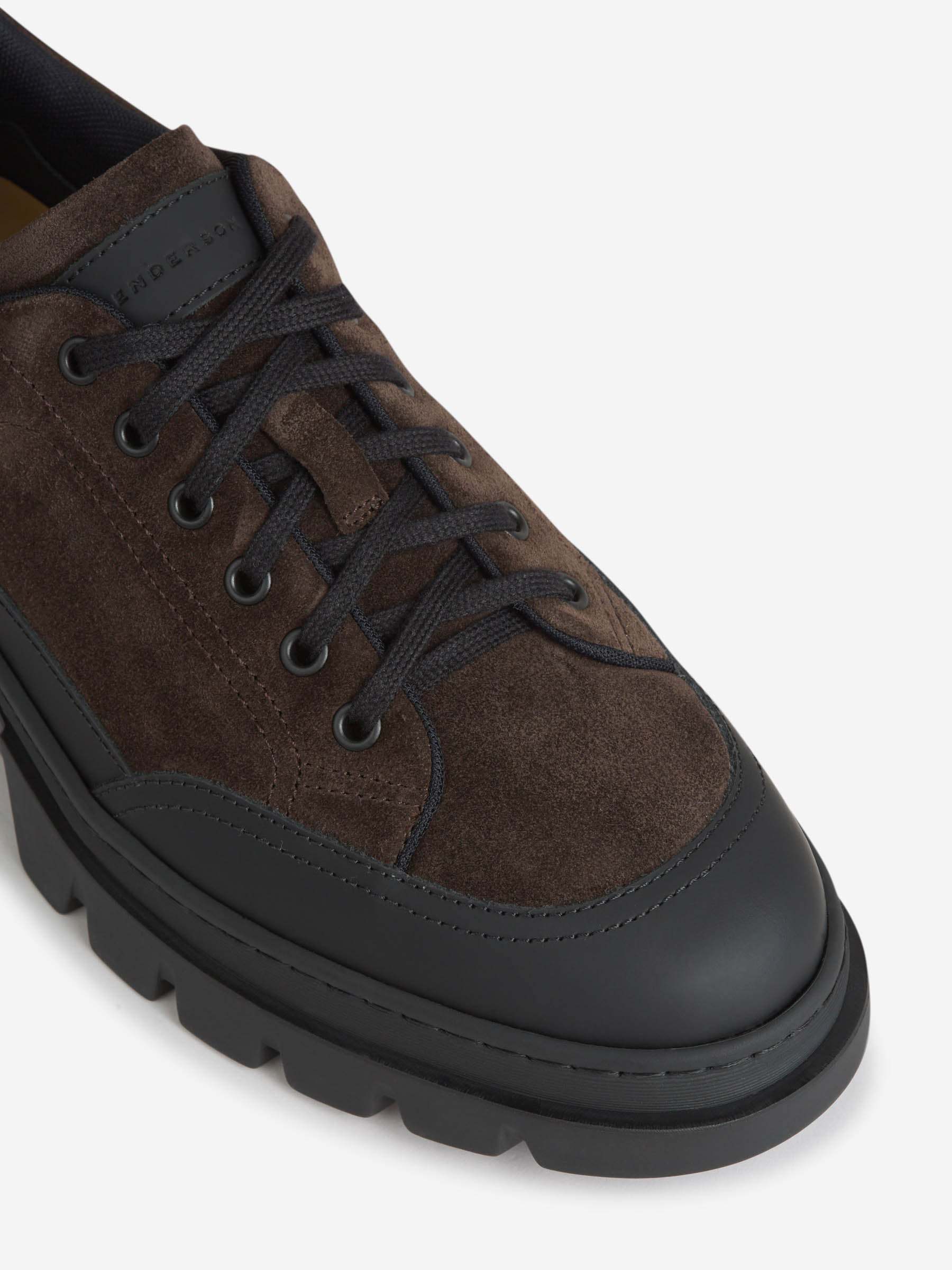 Henderson Baracco Laced Sneakers In Black