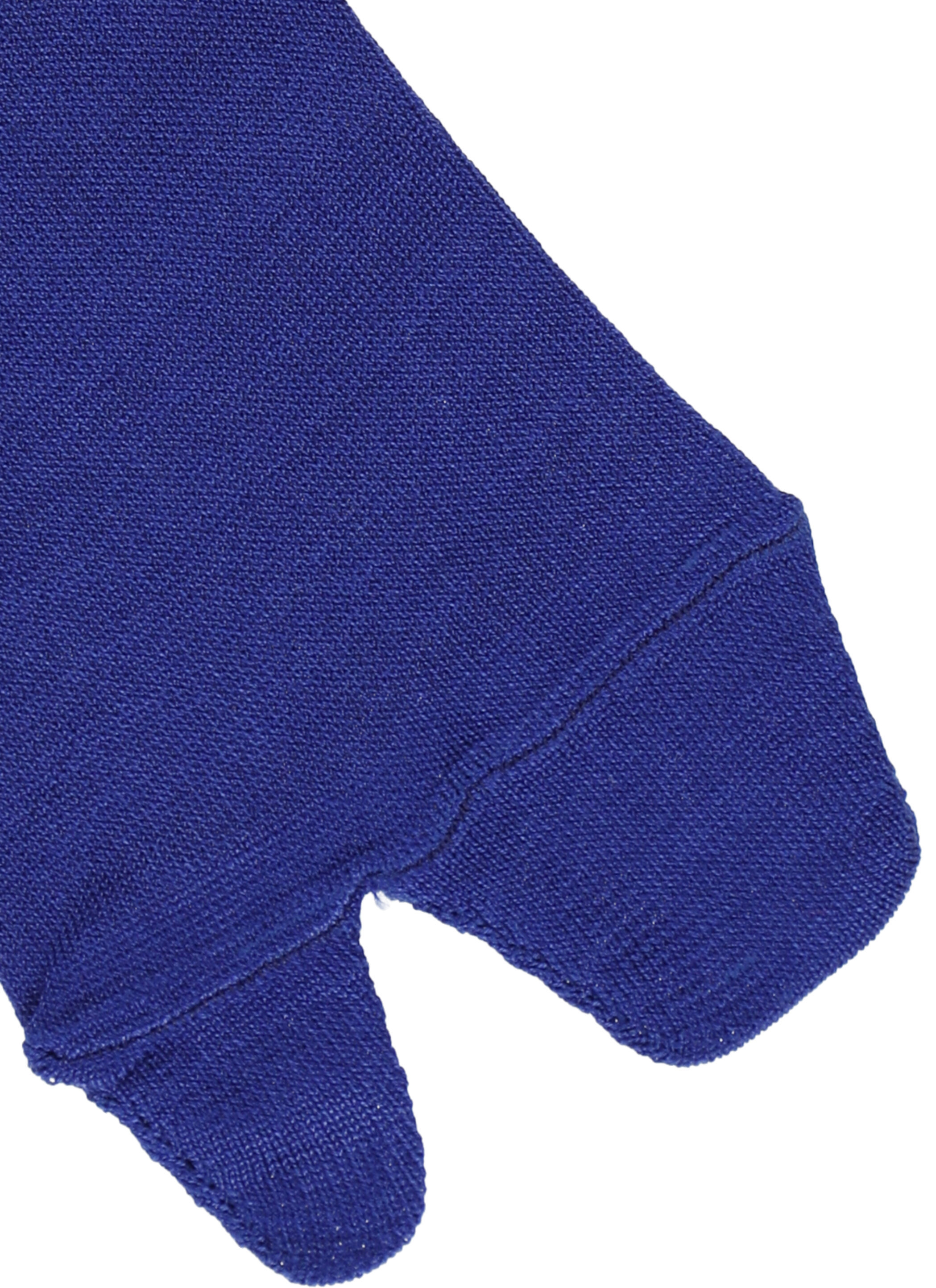 Shop Maison Margiela Tabi Toe Socks In Blue