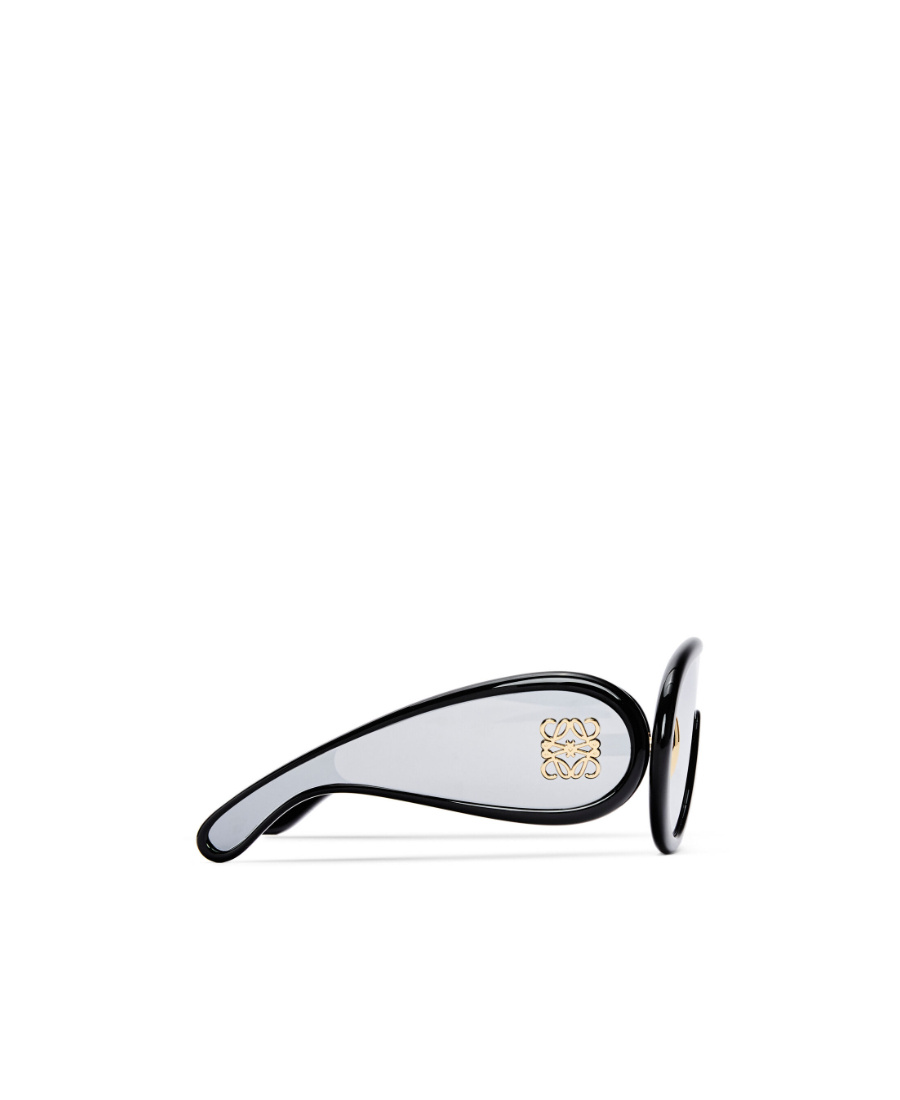 Shop Loewe Wave Mask Sunglasses