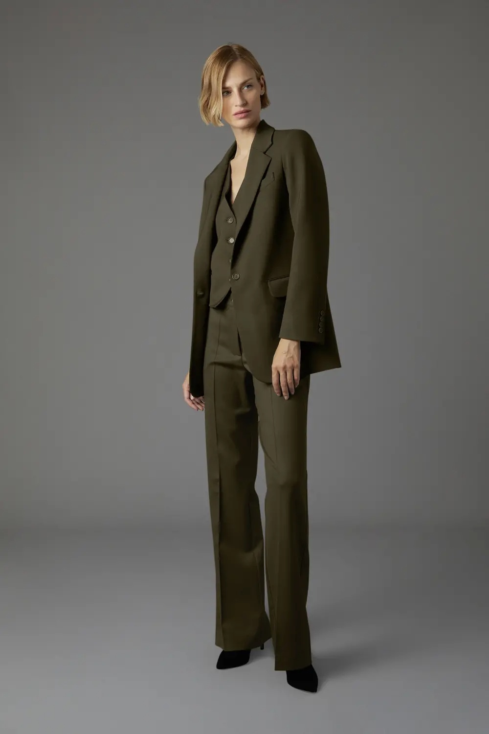 P.a.r.o.s.h Single-breasted Virgin Wool Blazer In Black