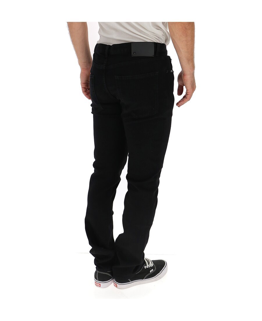 Valentino Slim-fit Rockstud Jeans In Black