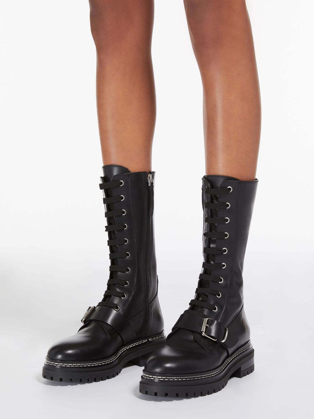 Weekend Max Mara Tana Combat Boots